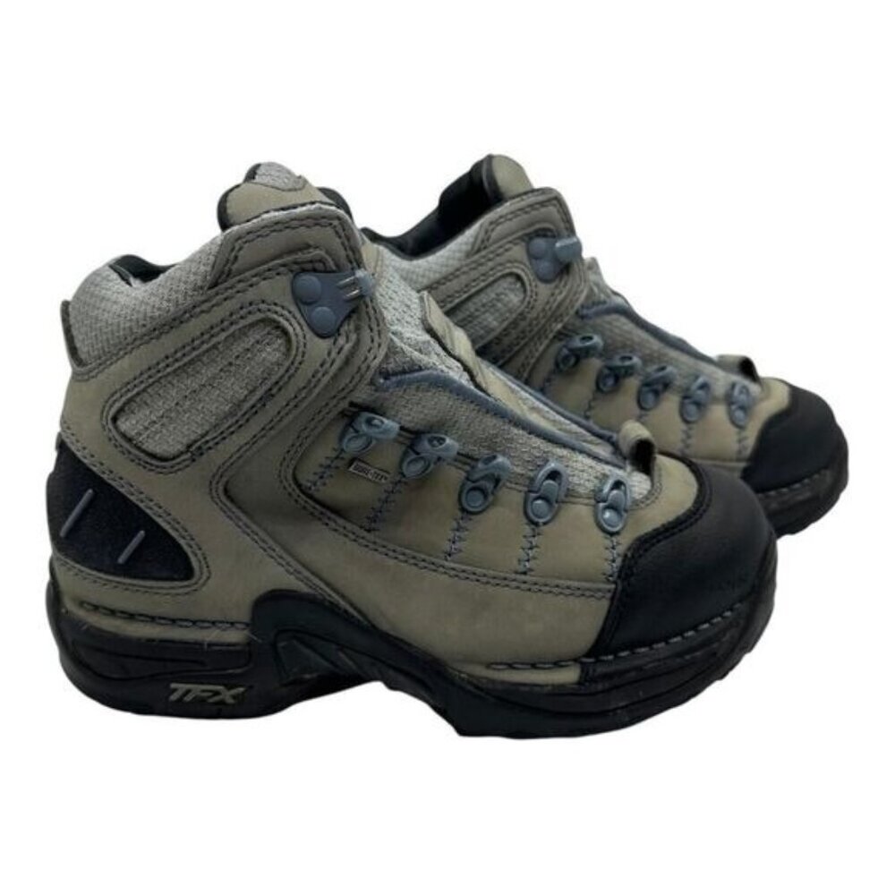 Danner Women's US Sz. 7.0 453 GTX Blue/Grey Lace Up Hiking Boots Preowned 45385